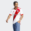Men's adidas River Plate 23/24 Home Jersey - La Liga Soccer