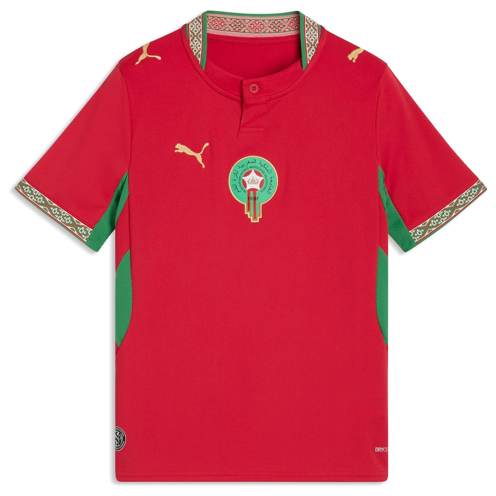 Puma Kids Morocco 2026 Home Jersey