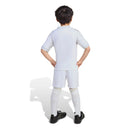 Kids’ adidas Real Madrid 25/26 Home Mini Set - La Liga Soccer