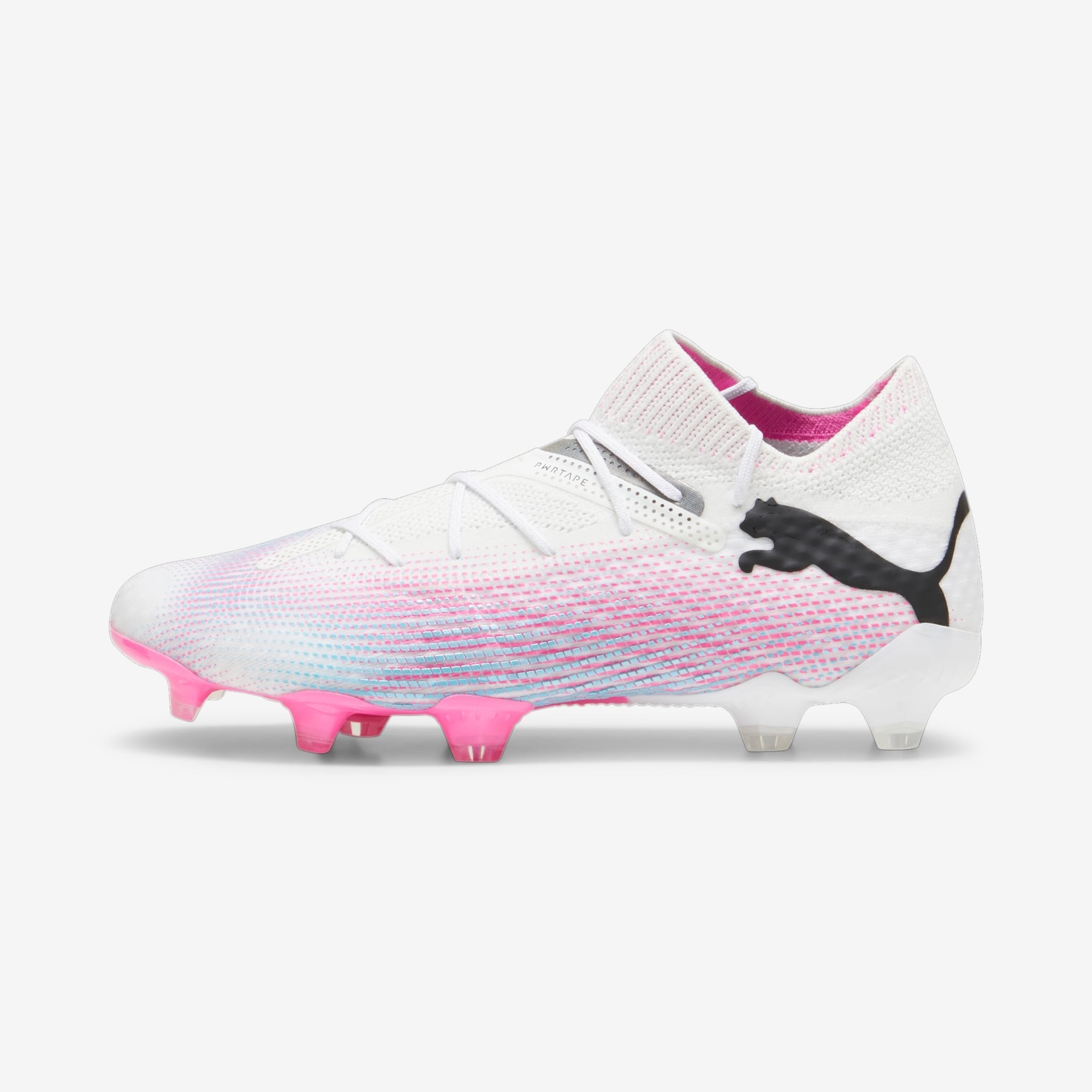 PUMA FUTURE 7 ULTIMATE FG AG Soccer Cleats Women s White Black Poison Pink Size 7.5 Shoes