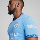 Men's Puma Manchester City 24/25 Home Replica Jersey - La Liga Soccer