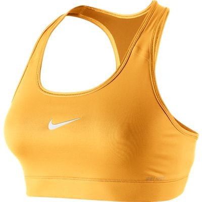 Nike Women s Pro Victory Compression Sports Bra Atomic Mango White LG