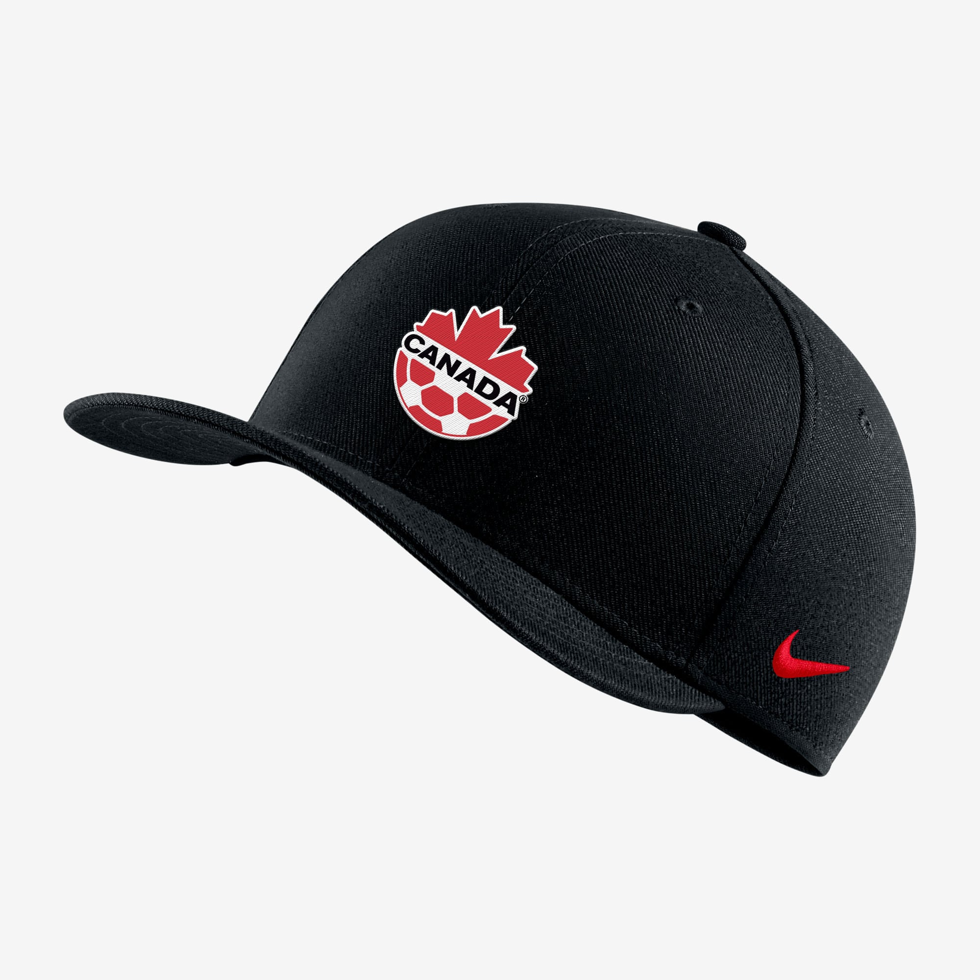 Brazil National Team Campus Men's Nike Soccer Adjustable Hat - Black