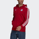 Men's adidas FC Bayern 3-Stripes Full-Zip Hoodie - La Liga Soccer