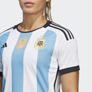 Women's adidas Argentina 2022 Home Jersey World Cup Winners - La Liga Soccer