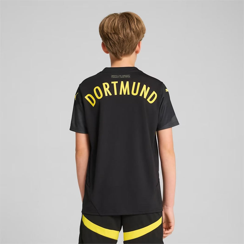 Kids' Puma Borussia Dortmund 24/25 Away Replica Jersey