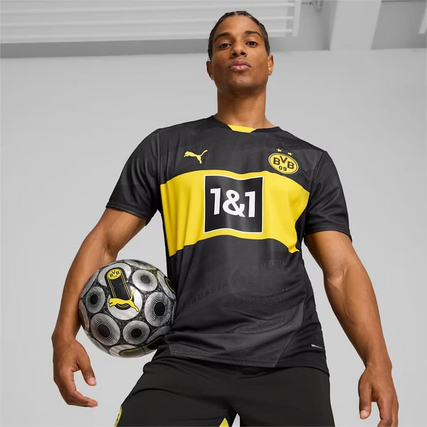 Men's Puma Borussia Dortmund 24/25 Away Replica Jersey