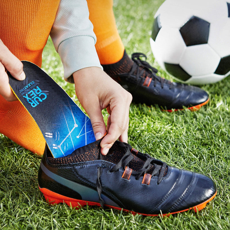 CURREX CLEATPRO Insoles | Sports Insoles for Soccer Cleats, Football Cleats, Spikes, & Field Sport Shoes