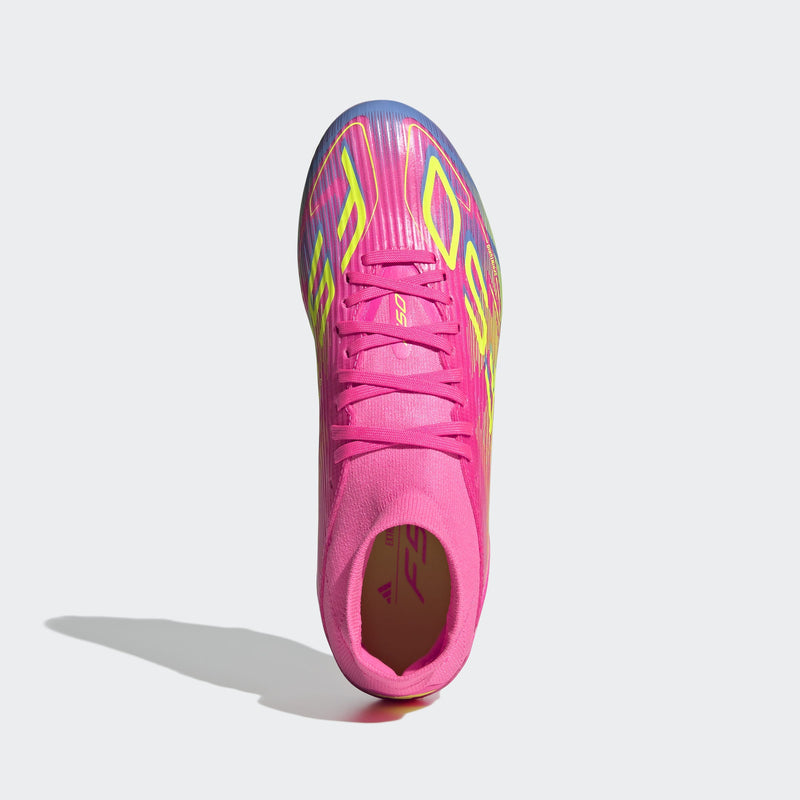 Women's adidas F50 League Mid Firm/Multi-Ground Soccer Cleats - La Liga Soccer