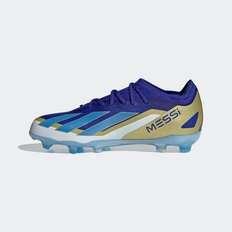 Kids' adidas X Crazyfast Messi Elite Firm Ground Boots - La Liga Soccer