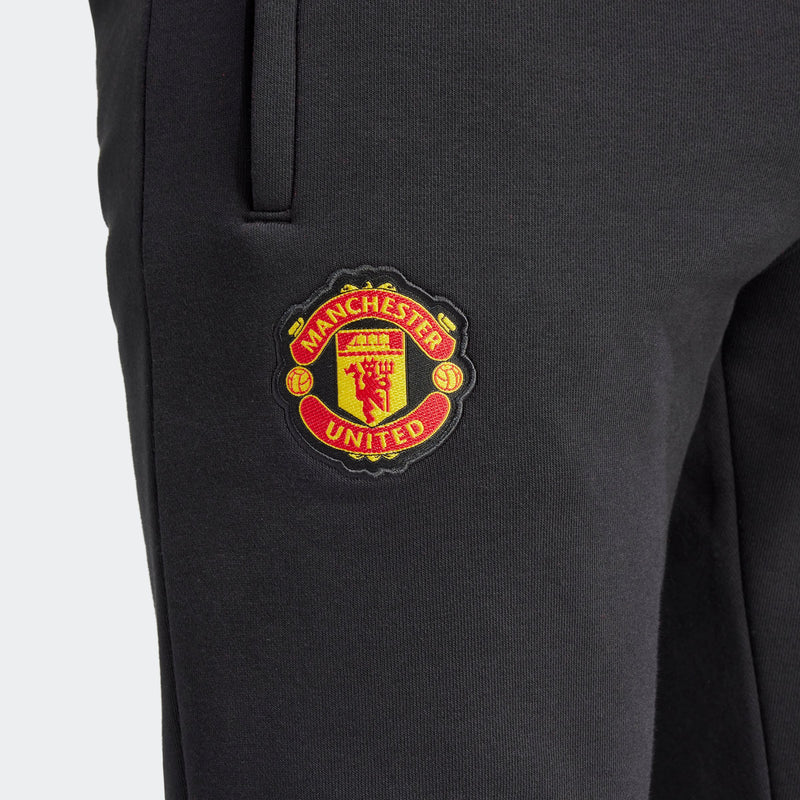 Men's adidas Manchester United Essentials Trefoil Tracksuit Bottoms