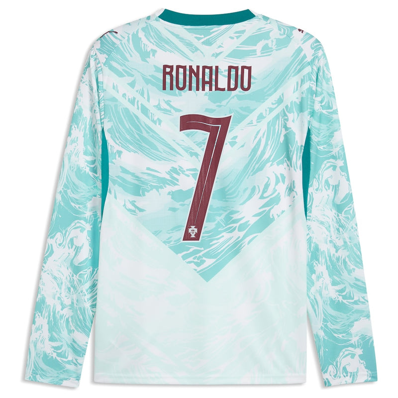 Puma Portugal 2026 Away Ronaldo # 7 Long Sleeve Jersey