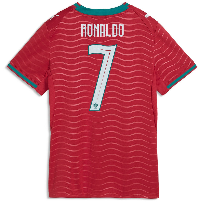 PUMA ポルトガル代表 RONALDO 7 トレーニングシャツ Puma Women's Portugal 2026 Ronaldo # 7 Home Jersey
