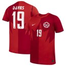 Kids’ Nike Canada 2026 Stadium Home “Alphonso Davies” Jersey