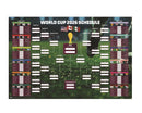 2026 World Cup Score Match Bracket Poster