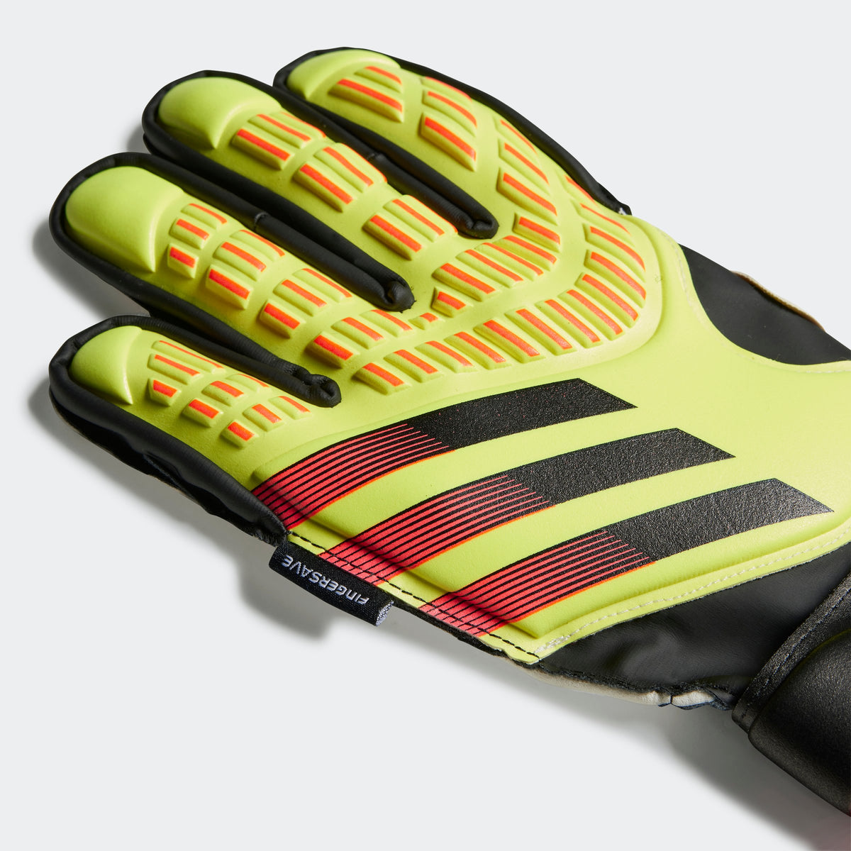 Adidas Junior Predator Match Fingersave Goalkeeper Gloves Black 6