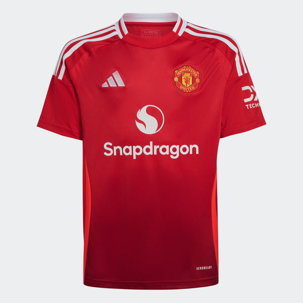 Kids' adidas Manchester United 24/25 Home Jersey - La Liga Soccer