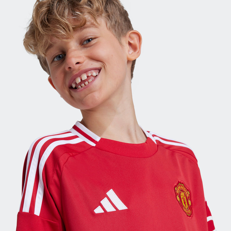 Kids' adidas Manchester United 24/25 Home Jersey - La Liga Soccer