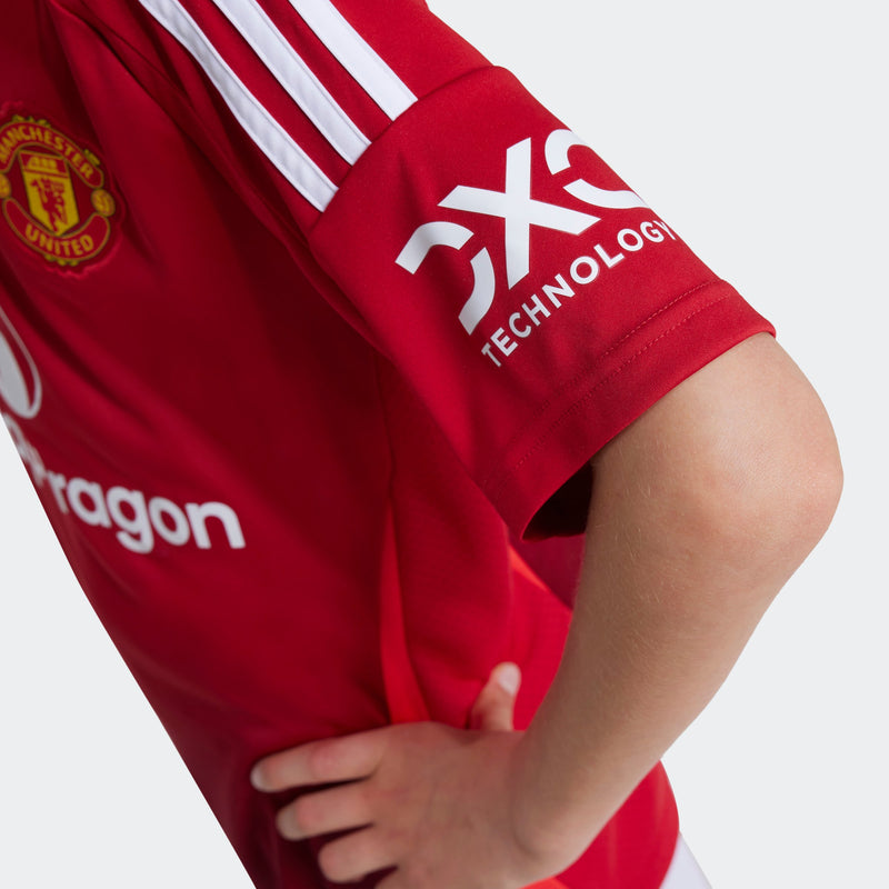 Kids' adidas Manchester United 24/25 Home Jersey - La Liga Soccer