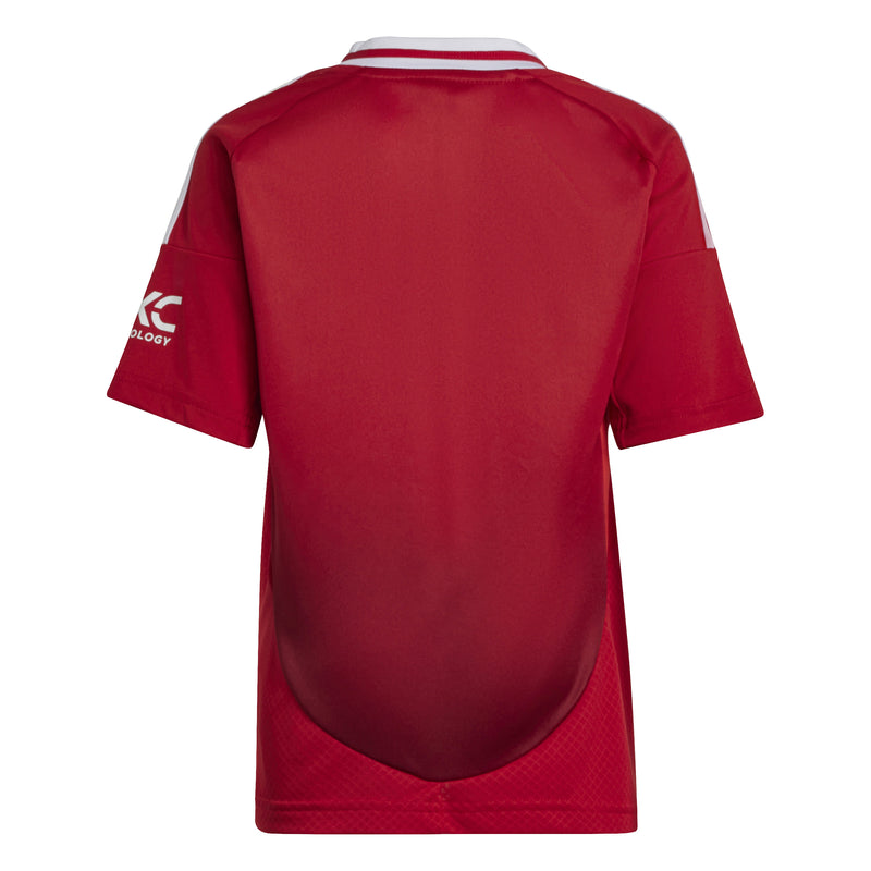 kids’ adidas Manchester United 24/25 Home Mini Kit - La Liga Soccer