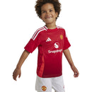 kids’ adidas Manchester United 24/25 Home Mini Kit - La Liga Soccer