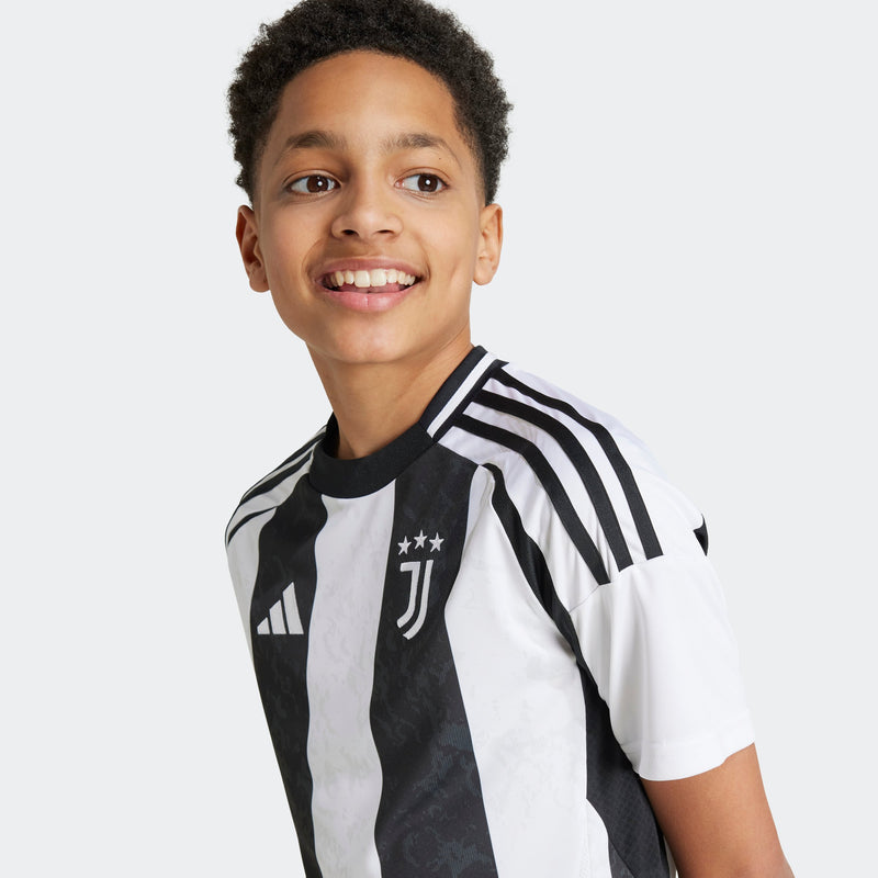 Kids' adidas Juventus 24/25 Home Jersey - La Liga Soccer