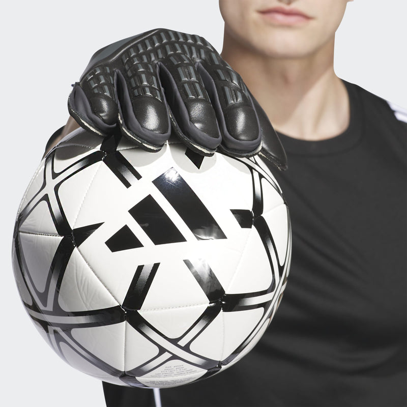 adidas Predator Match Fingersave Goalkeeper Gloves - La Liga Soccer