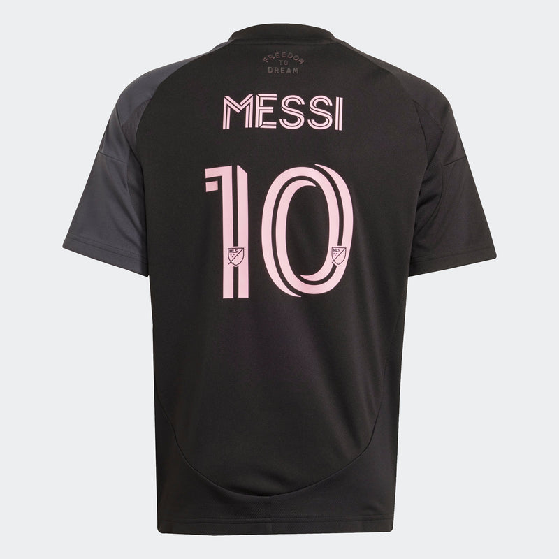 Kids' adidas Inter Miami CF 25/26 Messi Away Jersey - La Liga Soccer