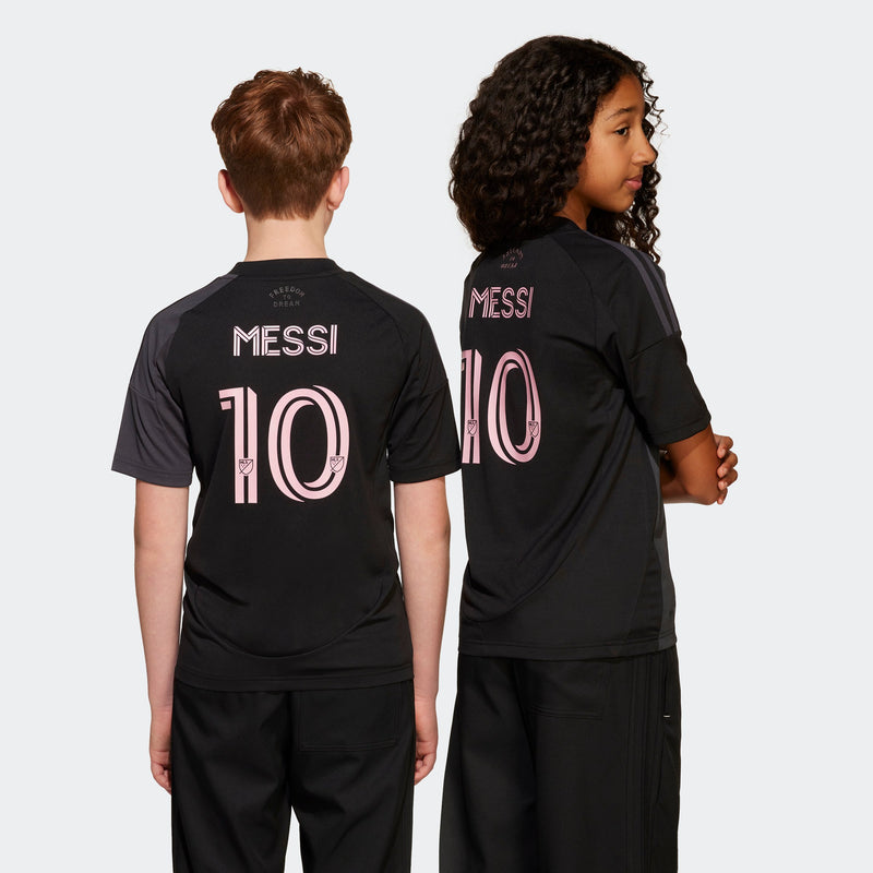 Kids' adidas Inter Miami CF 25/26 Messi Away Jersey - La Liga Soccer