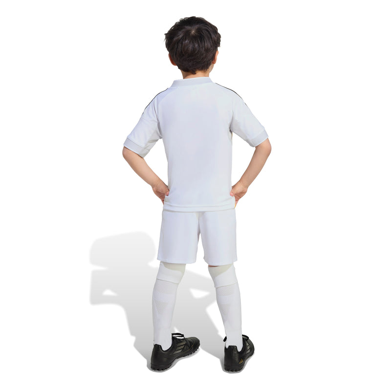 Kids’ adidas Real Madrid 25/26 Home Mini Set - La Liga Soccer