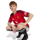 Kids’ adidas Manchester United 25/26 Home Jersey - La Liga Soccer