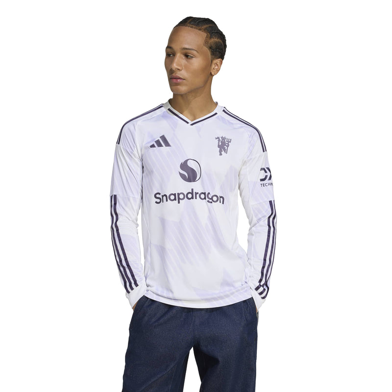 Men’s adidas Manchester United 25/26 Long Sleeve Away Jersey