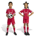 Kids’ adidas Liverpool FC 25/26 Home Mini Kit