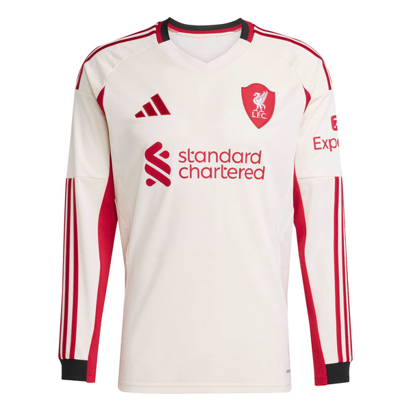 Men’s adidas Liverpool FC 25/26 Long Sleeve Away Jersey