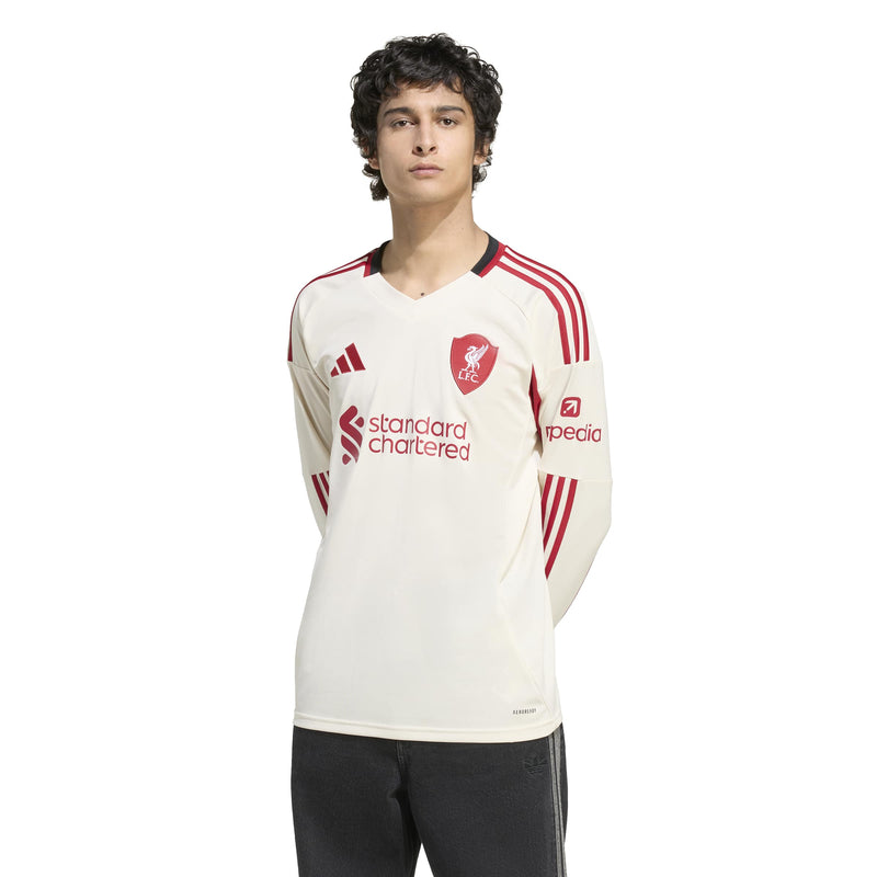 Men’s adidas Liverpool FC 25/26 Long Sleeve Away Jersey
