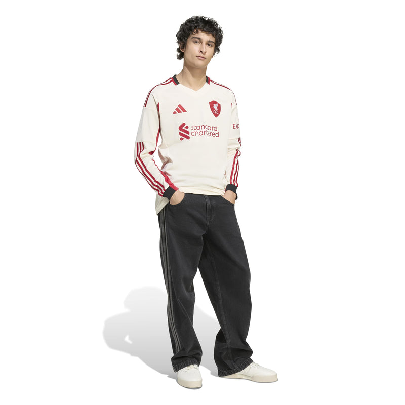 Men’s adidas Liverpool FC 25/26 Long Sleeve Away Jersey