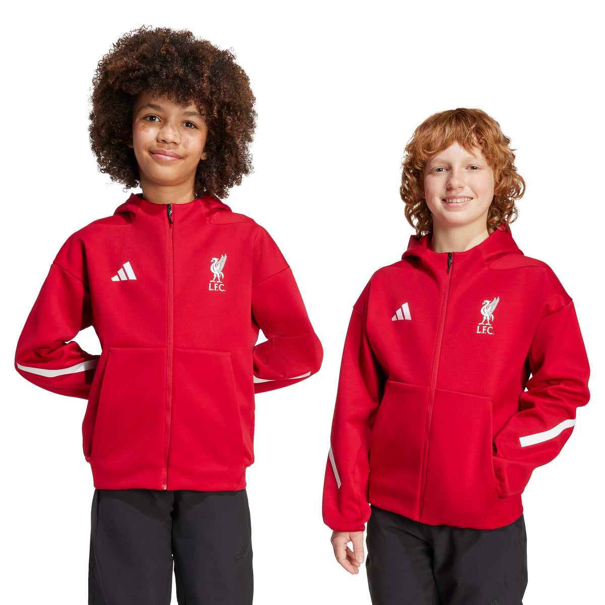 ウェア Liverpool FC adidas XL adidas Liverpool FC Icon Men's Full-Zip Track Top – Soccer Maxx