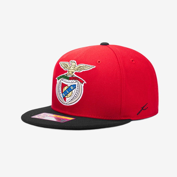 Fan Ink Benfica Flat Peak Snapback Hat