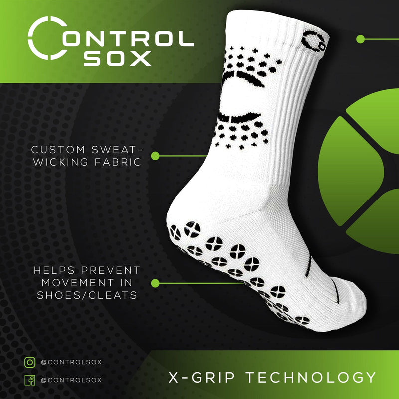 Control Sox Premium Soccer Grip Socks