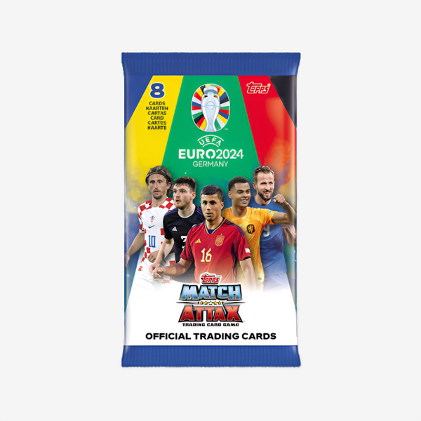 Topps Official EURO 2024 Match Attax Trading Cards (8-pack)