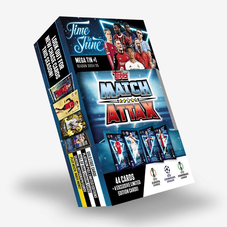 Topps Match Attax 24/25 Mega Tins (44 + 4LE Cards)