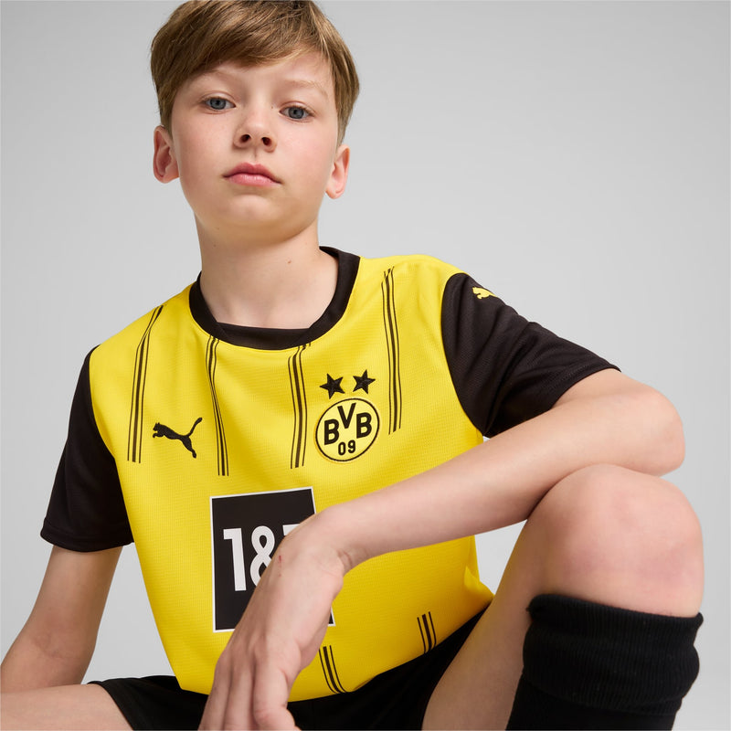 Kids' Puma Borussia Dortmund 24/25 Home Replica Jersey