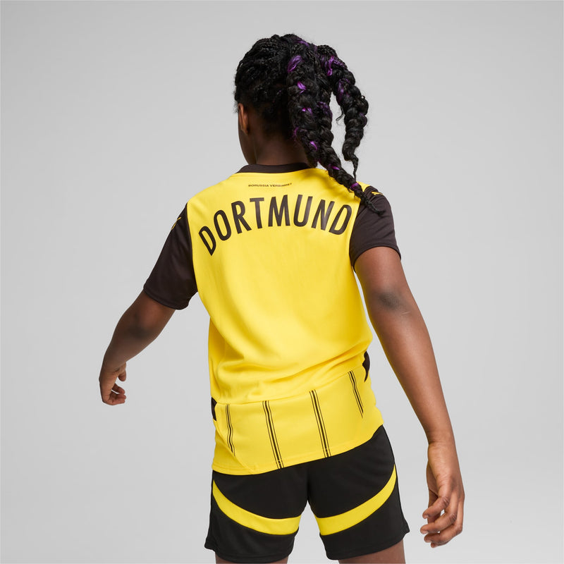 Kids' Puma Borussia Dortmund 24/25 Home Replica Jersey