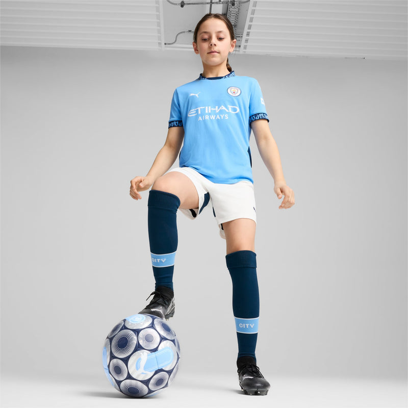 Kids' Puma Manchester City 24/25 Home Replica Jersey