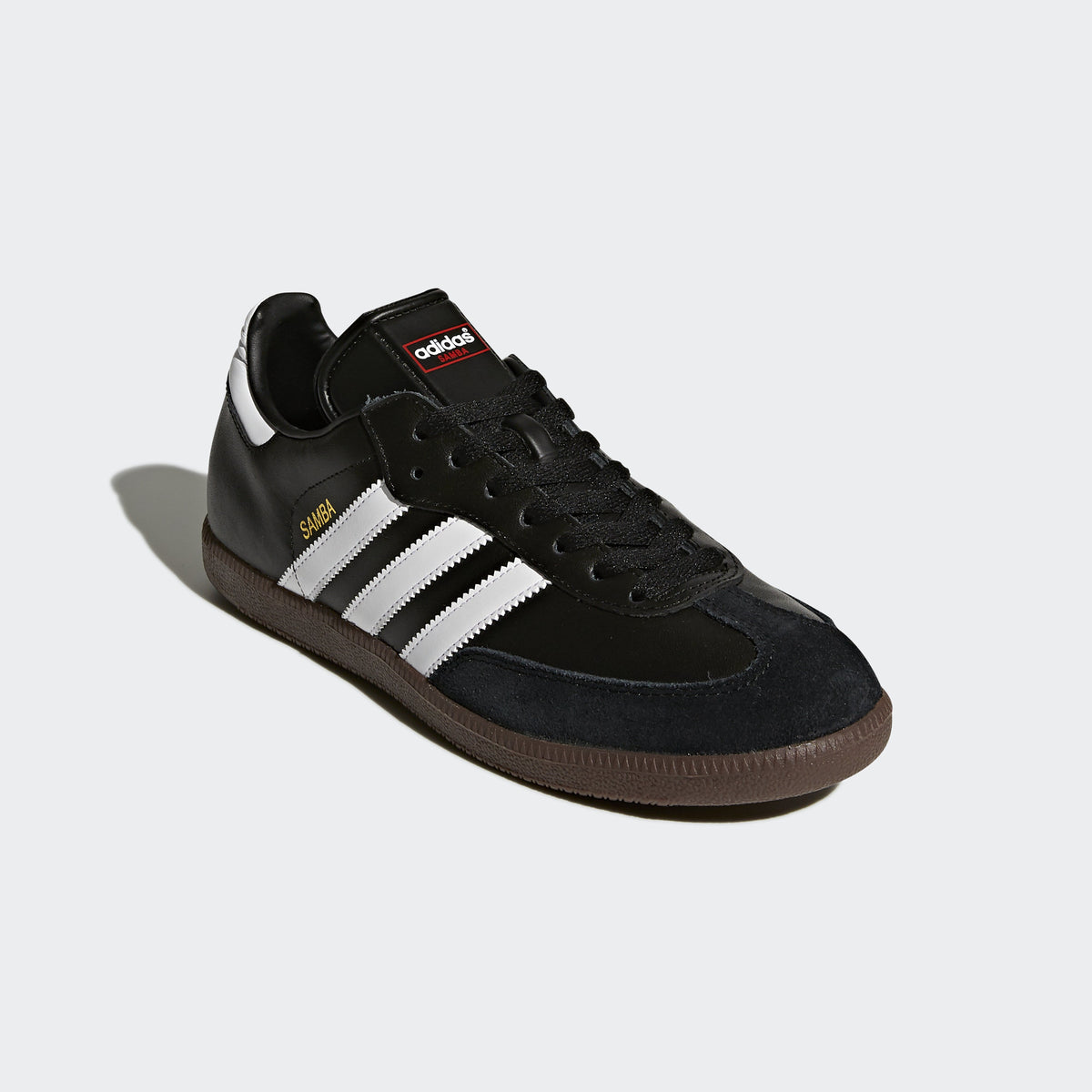 black leather addidas