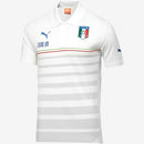 Puma FIGC Italia Hooped Polo - La Liga Soccer
