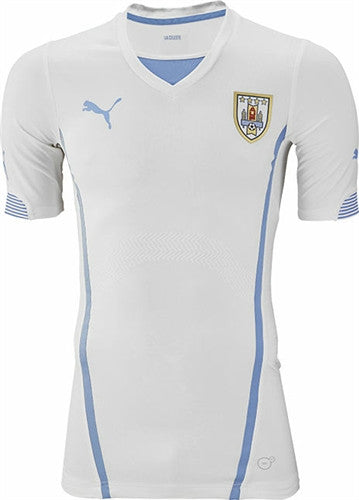 Puma - Puma Uruguay Away 2014 Shirt Replica - La Liga Soccer