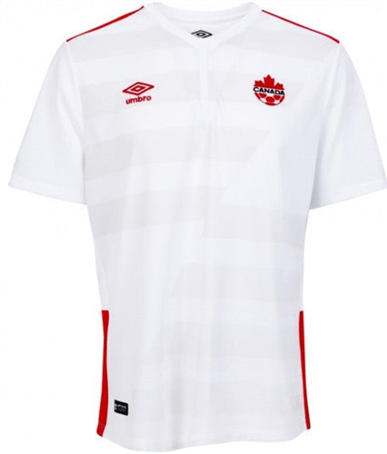 Umbro - Umbro Canada Away 2015 Short Sleeve Youth Jersey - La Liga Soccer