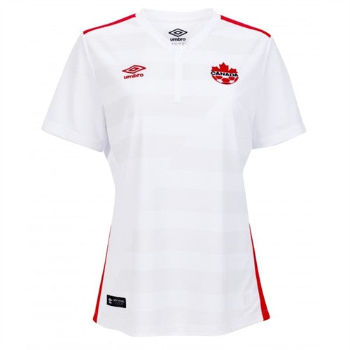 Umbro - Umbro Canada Away 2015 Short Sleeve Women's Jersey - La Liga Soccer