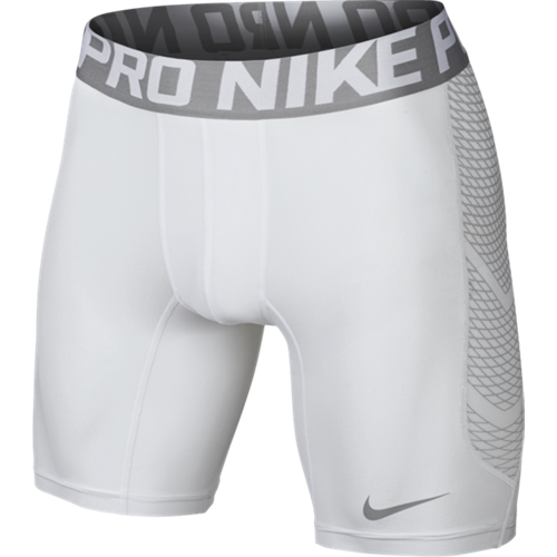Nike Pro HYPERCOOL Men's Compression Shorts White 888303-100 Multiple Sizes